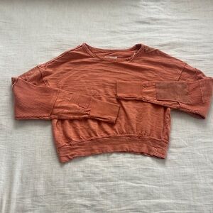 We The Free distressed Patchwork Tee- Small